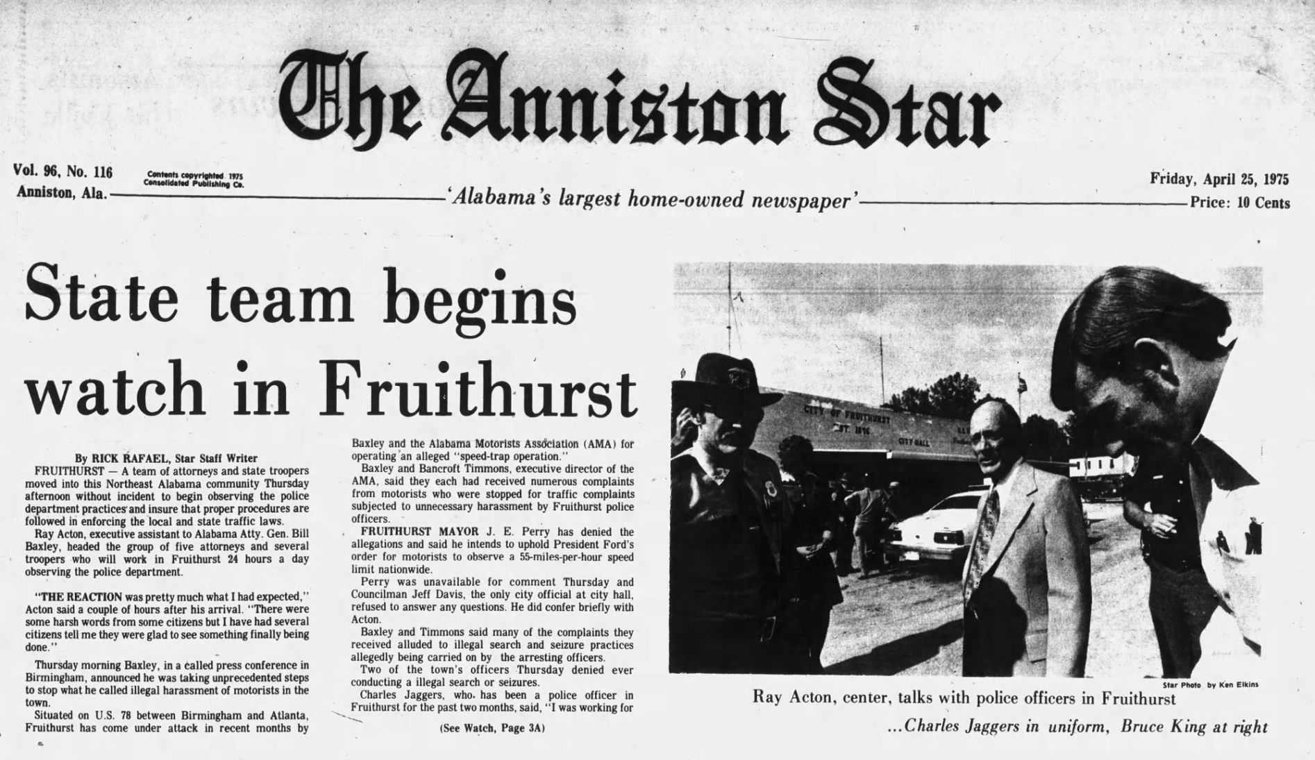 Fruithurst 1975 story